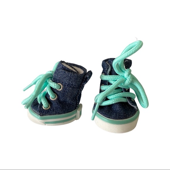 Dog Shoes - Small - Denim - Lace Up - Picture 7 of 7